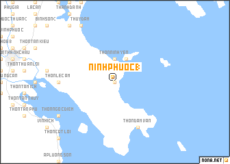 map of Ninh Phước (1)