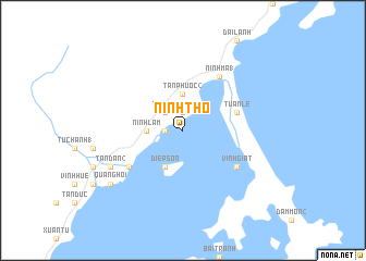 map of Ninh Thọ