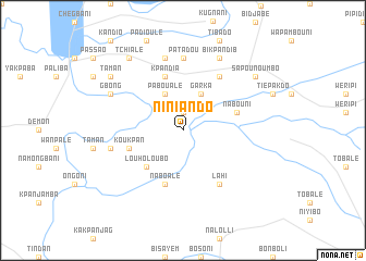 map of Niniando