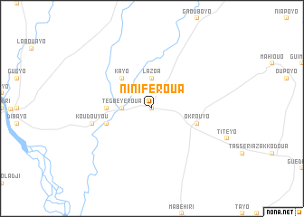 map of Niniféroua