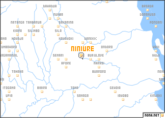 map of Niniure