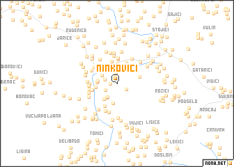 map of Ninkovići