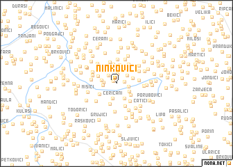 map of Ninkovići