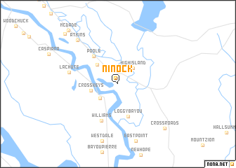 map of Ninock