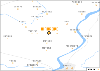 map of Ninorovo