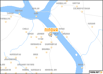 map of Ninowa