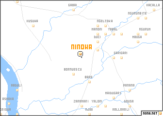 map of Ninowa