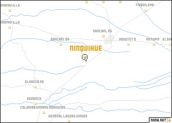 map of Ñinquihue