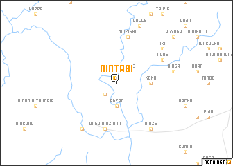 map of Nintabi