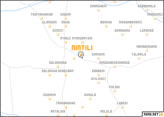 map of Nintili