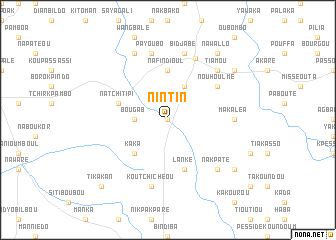 map of Nintin