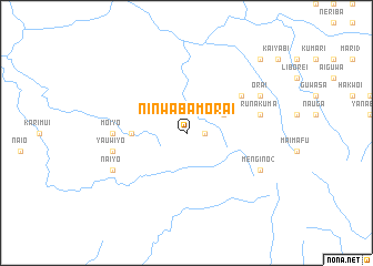 map of Ninwabamorai
