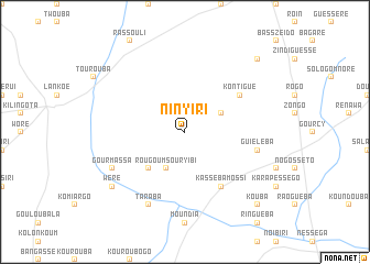 map of Ninyiri