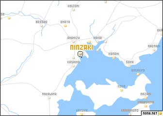 map of Ninzaki