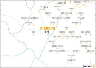 map of Nioasna