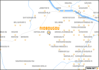 map of Niobougou