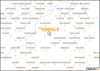 map of Nioboulo