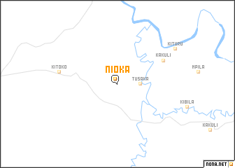 map of Nioka