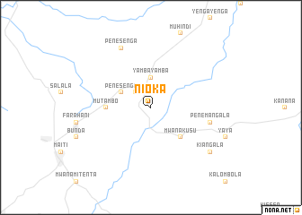 map of Nioka