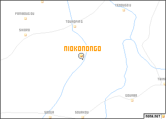 map of Niokonongo