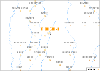 map of Nioksikwi