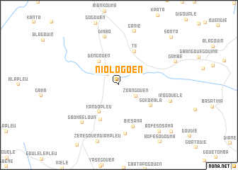 map of Niologoen