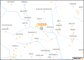 map of Nioma