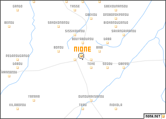 map of Nioné