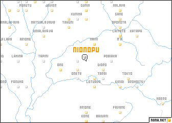 map of Nionopu