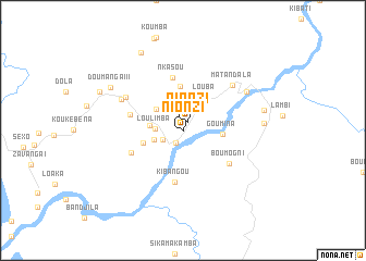 map of Nionzi