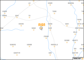 map of Nion