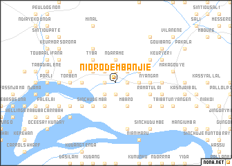 map of Nioro Demba Njie