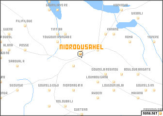 map of Nioro du Sahel