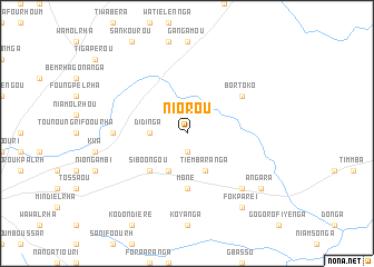 map of Niorou