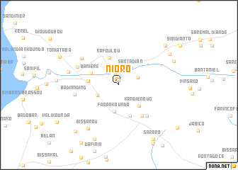 map of Nioro