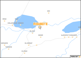 map of Niouboté