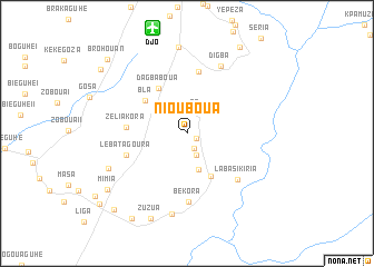 map of Niouboua