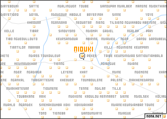 map of Niouki