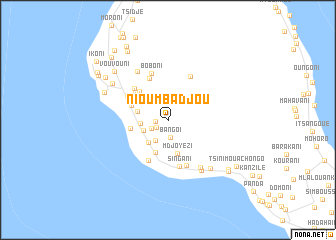map of Nioumbadjou