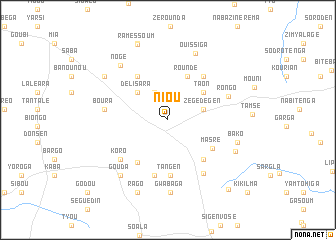 map of Niou