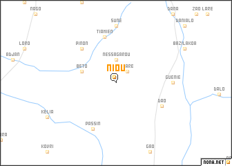 map of Niou