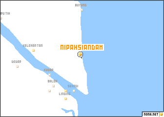 map of Nipahsiandam