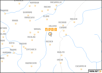 map of Nipaia