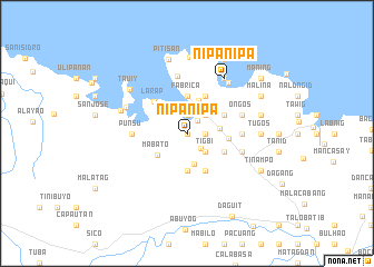 map of Nipanipa