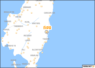 map of Nipa