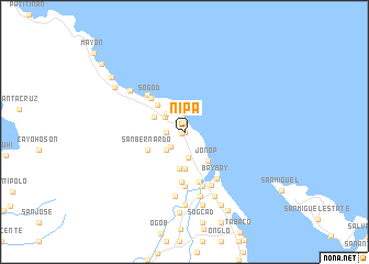 map of Nipa