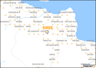 map of Nípos