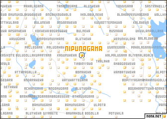 map of Nipunagama