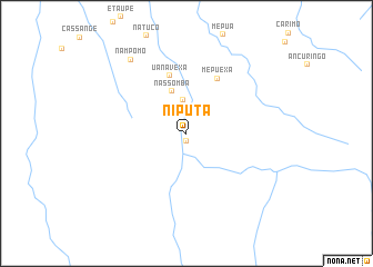 map of Niputa