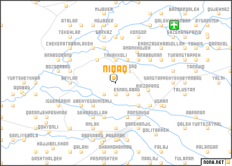 map of Nīqāq